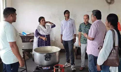 Karepalli में गुरुकुलों का निरीक्षण