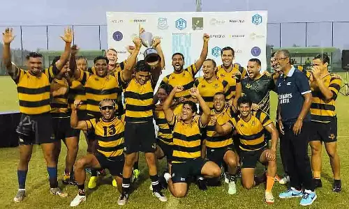 Bombay Gymkhana ने बैंगलोर 10 रग्बी टूर्नामेंट जीता