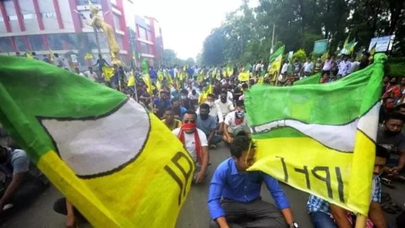 Tripura: IPFT ने जनसभा के साथ अलग राज्य की मांग दोहराई Tripura: IPFT ने जनसभा के साथ अलग राज्य की मांग दोहराई