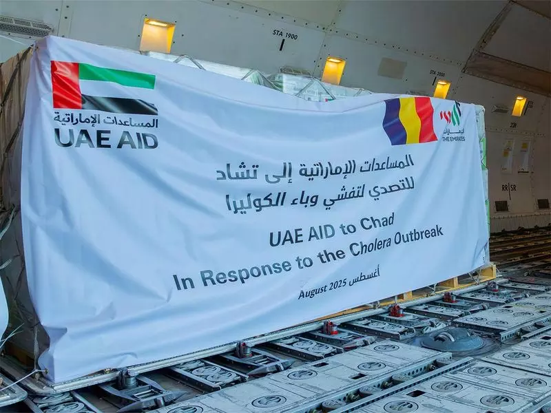 Cholera crisis: UAE ने चाड को भेजी 30 टन आपातकालीन चिकित्सा सहायता Cholera crisis: UAE ने चाड को भेजी 30 टन आपातकालीन चिकित्सा सहायता
