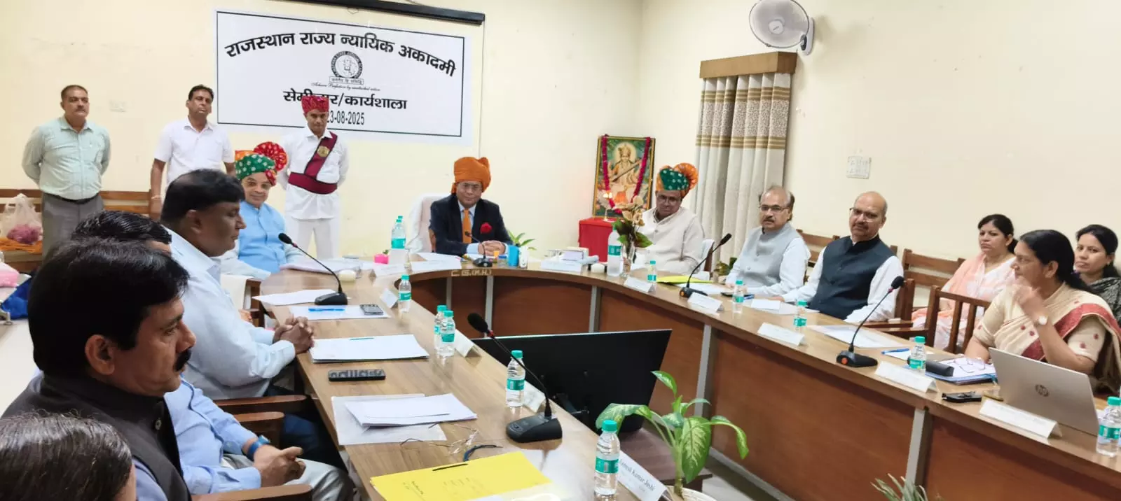 Ganganagar: माननीय न्यायाधिपति की अध्यक्षता में न्यायिक अधिकारियों की संयुक्त कार्यशाला Ganganagar: माननीय न्यायाधिपति की अध्यक्षता में न्यायिक अधिकारियों की संयुक्त कार्यशाला
