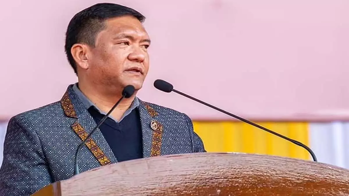 CM पेमा खांडू ने समावेशी विकास को सरकार की मुख्य प्राथमिकता बताया CM पेमा खांडू ने समावेशी विकास को सरकार की मुख्य प्राथमिकता बताया