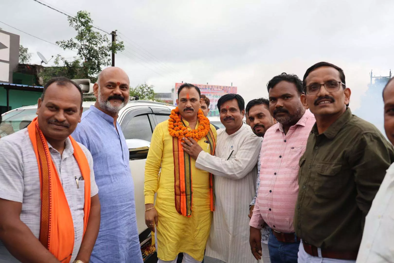 स्वास्थ्य मंत्री श्याम बिहारी जायसवाल का नागपुर में आत्मीय स्वागत, जताया आभार स्वास्थ्य मंत्री श्याम बिहारी जायसवाल का नागपुर में आत्मीय स्वागत, जताया आभार