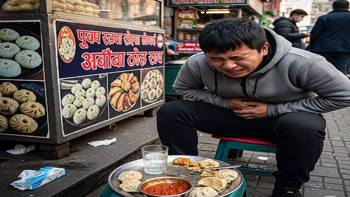 मेला में मोमोज खाने से 35 ग्रामीण बीमार, बच्चों की हालत गंभीर मेला में मोमोज खाने से 35 ग्रामीण बीमार, बच्चों की हालत गंभीर