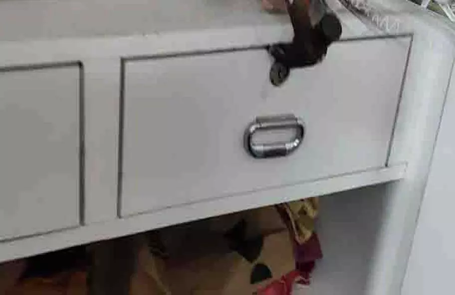 व्यापारी के घर दिनदहाड़े चोरी, अंदर से बंद कर इत्मीनान से आलमारी तोड़ी व्यापारी के घर दिनदहाड़े चोरी, अंदर से बंद कर इत्मीनान से आलमारी तोड़ी
