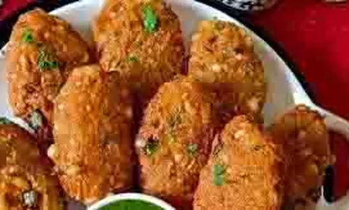 Cucumber Sabudana Cutlet: घर पर आसानी से बनाएं तीज स्पेशल ककड़ी साबूदाना कटलेट Cucumber Sabudana Cutlet: घर पर आसानी से बनाएं तीज स्पेशल ककड़ी साबूदाना कटलेट