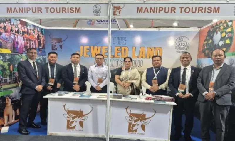 Odisha सम्मेलन में मणिपुर पर्यटन की विरासत का प्रदर्शन Odisha सम्मेलन में मणिपुर पर्यटन की विरासत का प्रदर्शन