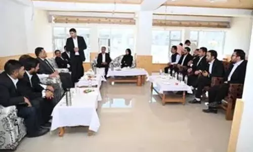 न्यायमूर्ति वानी ने कारगिल का दौरा किया, न्यायिक बुनियादी ढांचे की समीक्षा की