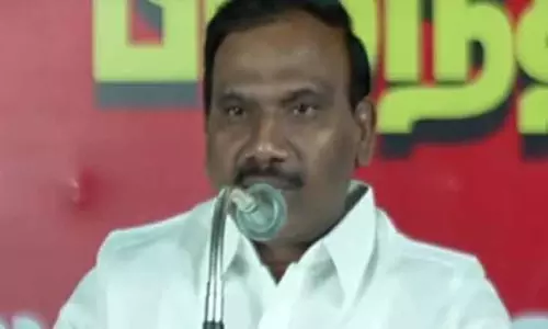 गृह मंत्री को पुराने झूठ फैलाना बंद करना चाहिए: A Raja