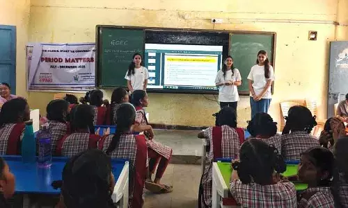 Hyderabad के छात्रों ने मासिक धर्म स्वच्छता के बारे में जागरूकता बढ़ाने के लिए प्रोजेक्ट परी शुरू किया Hyderabad के छात्रों ने मासिक धर्म स्वच्छता के बारे में जागरूकता बढ़ाने के लिए प्रोजेक्ट परी शुरू किया