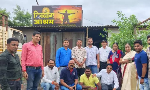 वक्ता मंच दिव्यांग आश्रम पहुंचा वक्ता मंच दिव्यांग आश्रम पहुंचा