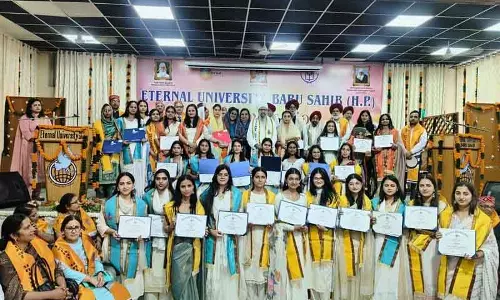Himachal: इटरनल यूनिवर्सिटी में 321 को डिग्रियां प्रदान की गईं