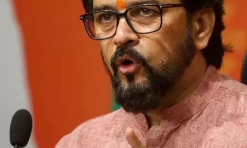 कांग्रेस को बिहार में हार का डर, इसलिए राहुल गांधी लगा रहे आरोप: भाजपा सांसद अनुराग ठाकुर