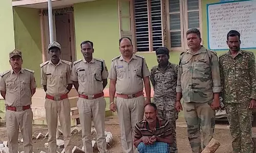 माले महादेश्वर वन्यजीव अभयारण्य में चंदन के पेड़ काटने के आरोप में आरोपी गिरफ्तार