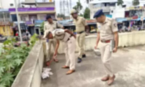 Halguru : युवक के सिर पर पत्थर पटककर हत्या