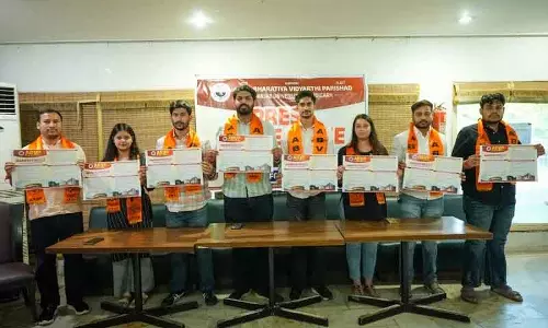 छात्र सर्वेक्षण: ABVP ने शिकायत निवारण कार्यालय का वादा किया छात्र सर्वेक्षण: ABVP ने शिकायत निवारण कार्यालय का वादा किया