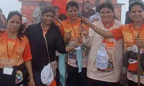 Parbhani : महिला पर्वतारोहियों ने फतह की कलसुबाई चोटी