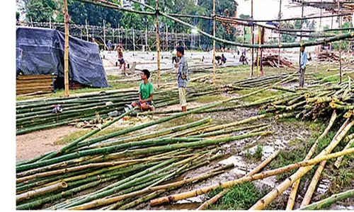 शहर में भारी बारिश, बर्दवान में सीएम की बैठक पर संशय