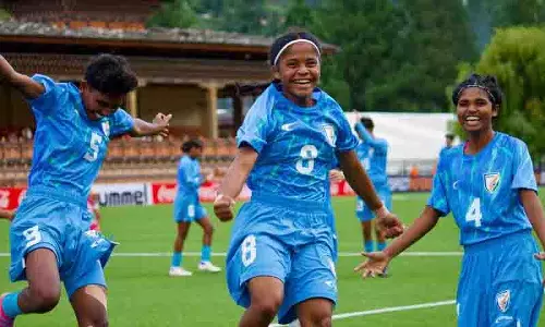 यंग टाइग्रेसेस ने SAFF अंडर-17 में भूटान को 8-0 से हराया, अपराजित रही
