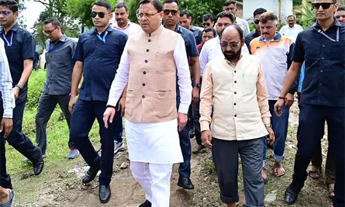 उत्तराखंड के CM धामी का दौरा, थराली के आपदा प्रभावित इलाकों का लिया जायजा उत्तराखंड के CM धामी का दौरा, थराली के आपदा प्रभावित इलाकों का लिया जायजा