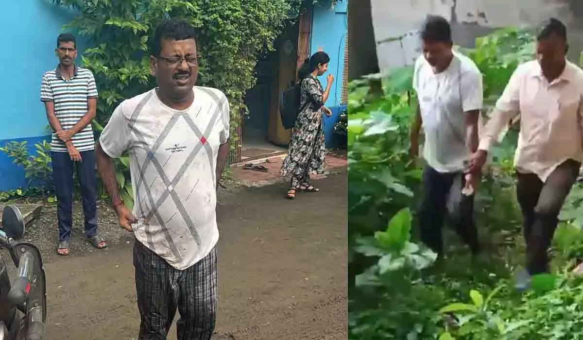 मुर्शिदाबाद में ED छापेमारी के दौरान टीएमसी विधायक गिरफ्तार मुर्शिदाबाद में ED छापेमारी के दौरान टीएमसी विधायक गिरफ्तार