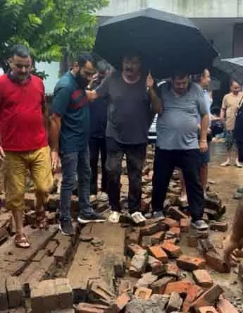 Arvind Gupta ने बारिश प्रभावित इलाकों का दौरा किया Arvind Gupta ने बारिश प्रभावित इलाकों का दौरा किया