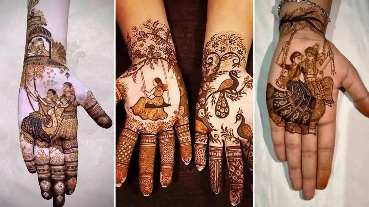Hartalika Teej 2025: आसान और खूबसूरत मेहंदी डिज़ाइन्स Hartalika Teej 2025: आसान और खूबसूरत मेहंदी डिज़ाइन्स