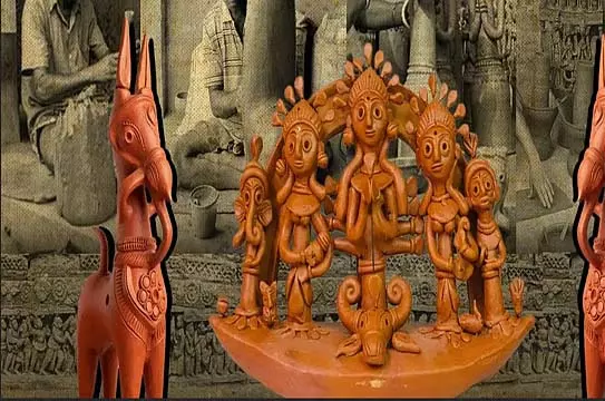 मिट्टी के खिंचाव के कारण पंचमुरा टेराकोटा विश्व मंच पर मिट्टी के खिंचाव के कारण पंचमुरा टेराकोटा विश्व मंच पर