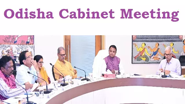 Odisha मंत्रिमंडल ने चार प्रस्तावों को दी मंजूरी Odisha मंत्रिमंडल ने चार प्रस्तावों को दी मंजूरी