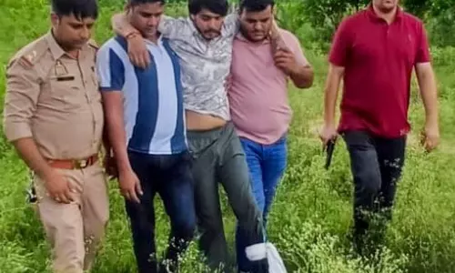 Delhi दहेज हत्या के आरोपी ने भागने की कोशिश की, पैर में गोली लगी