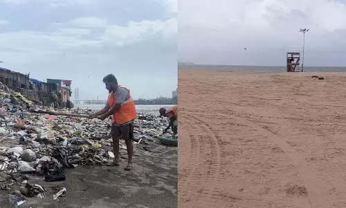 Mumbai : बीएमसी ने भारी बारिश के दौरान समुद्र तट से बहा 952 मीट्रिक टन कचरा हटाया