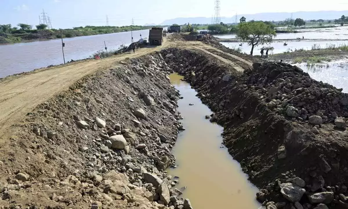 Andhra: बुडामेरु समस्या के स्थायी समाधान की मांग
