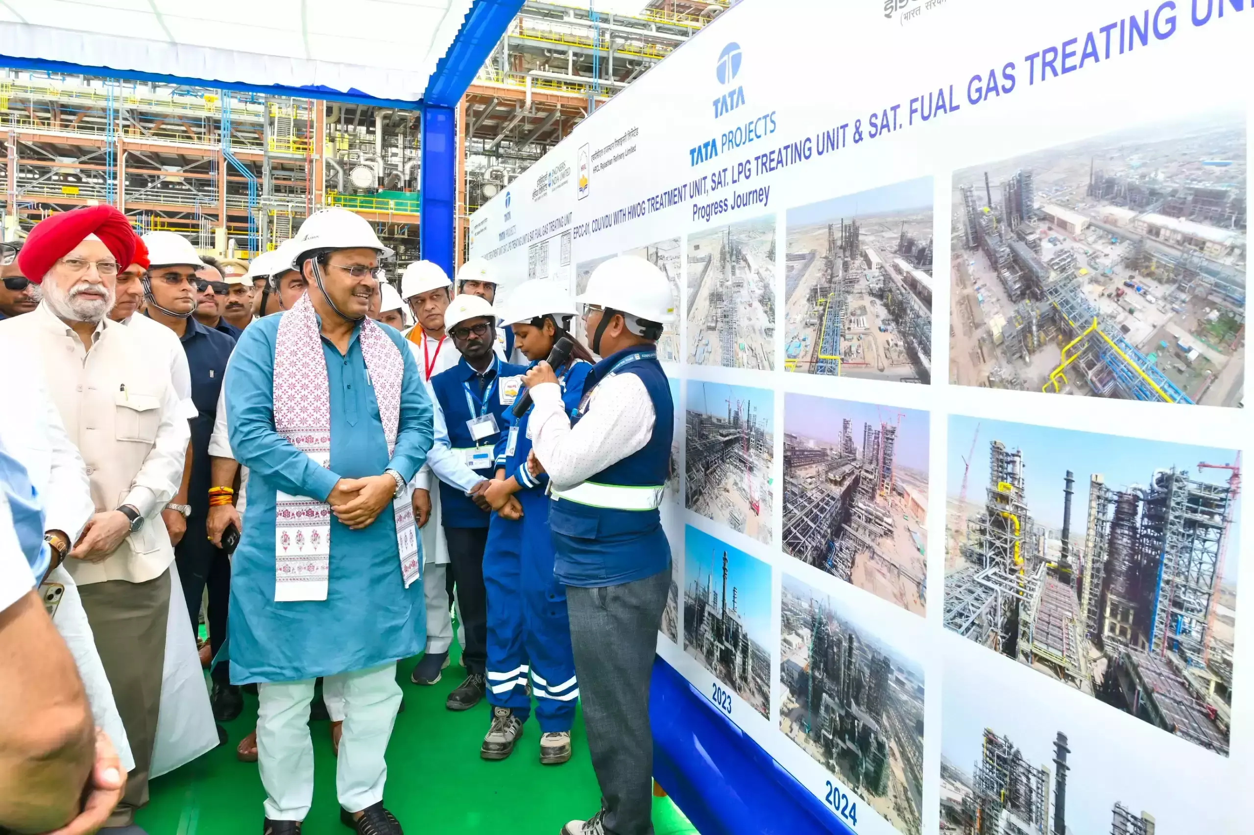 Jaipur: मंत्री व CM ने HPCL रिफाइनरी का औचक निरीक्षण किया Jaipur: मंत्री व CM ने HPCL रिफाइनरी का औचक निरीक्षण किया