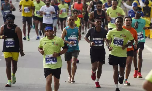 NMDC हैदराबाद मैराथन 2025 में रिकॉर्ड 28,300 धावक भाग लेंगे