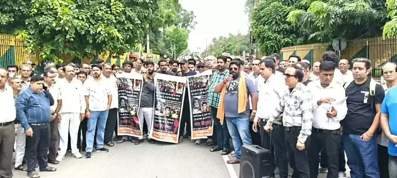 Bhilwara: भीलवाड़ा में नयन हत्या को लेकर विरोध