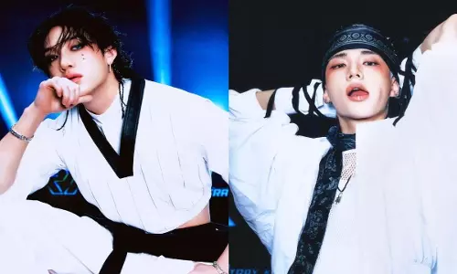 Stray Kids के बैंग चैन ने सेरेमनी में वापसी के लिए बॉलीवुड संगीत की ओर रुख किया Stray Kids के बैंग चैन ने सेरेमनी में वापसी के लिए बॉलीवुड संगीत की ओर रुख किया