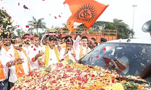 धर्म के अस्तित्व के लिए धर्मयुद्ध; बीजेपी ने धर्मस्थल यात्रा शुरू की
