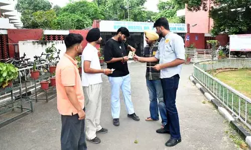 Panjab University में छात्र समूहों ने छात्रावासों में प्रचार तेज किया Panjab University में छात्र समूहों ने छात्रावासों में प्रचार तेज किया