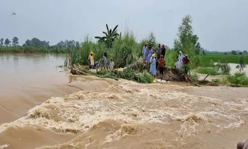 Punjab Floods: ब्यास नदी उफान पर, मंड बेल्ट में तबाही की आशंका! Punjab Floods: ब्यास नदी उफान पर, मंड बेल्ट में तबाही की आशंका!