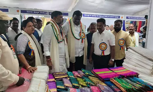 खादी उत्पादन को बढ़ावा देने के लिए छूट: Basavanagouda खादी उत्पादन को बढ़ावा देने के लिए छूट: Basavanagouda