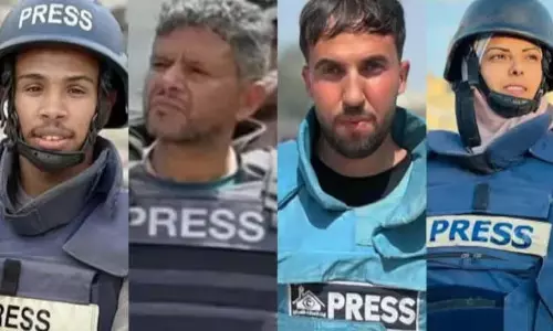 Gaza अस्पताल पर इजरायली हमले में चार पत्रकारों सहित 15 अन्य की मौत