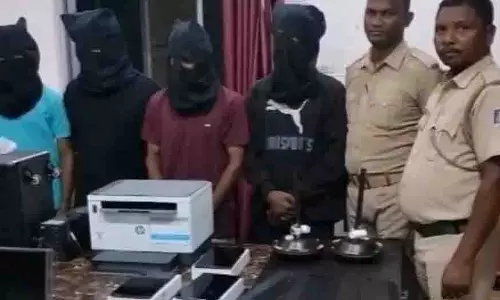 Jharsuguda: चोरी के अलग-अलग मामलों में 4 गिरफ्तार