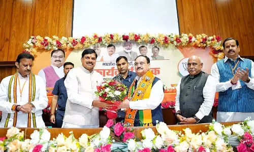 BJP के राष्ट्रीय अध्यक्ष जेपी नड्डा ने श्योपुर और सिंगरौली में मेडिकल कॉलेजों का उद्घाटन किया
