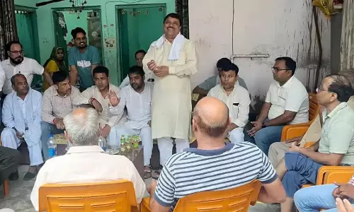 Jhajjar: पूर्व विधायक ने बहादुरगढ़ में जनता से संवाद किया