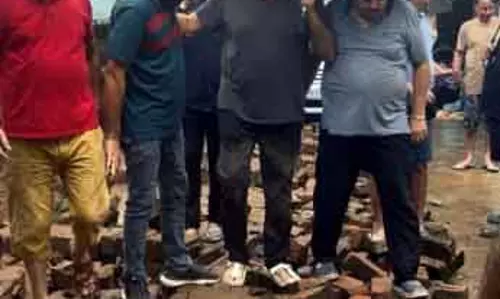 Arvind Gupta ने बारिश प्रभावित इलाकों का दौरा किया