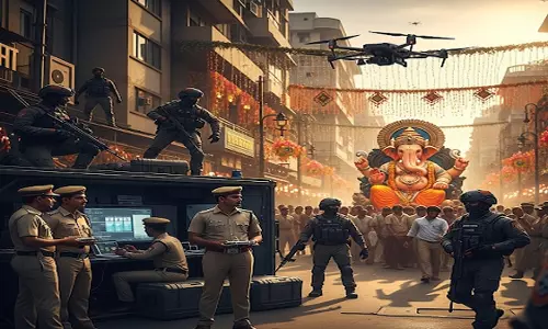 गणेशोत्सव 2025 : मुंबई पुलिस ने कसी कमर, ड्रोन से लेकर स्पेशल फोर्स तक तैनात