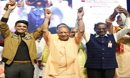 अंतरिक्ष यात्री शुभांशु शुक्ला का लखनऊ में भव्य स्वागत, छात्रों के लिए स्कॉलरशिप की घोषणा
