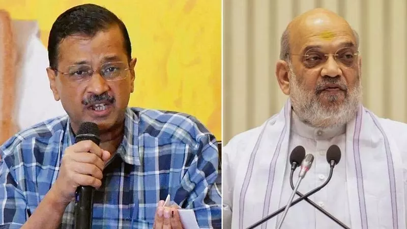 Delhi शाह पर केजरीवाल का पलटवार: भ्रष्ट नेताओं को शामिल करने वाले इस्तीफा दें? Delhi शाह पर केजरीवाल का पलटवार: भ्रष्ट नेताओं को शामिल करने वाले इस्तीफा दें?