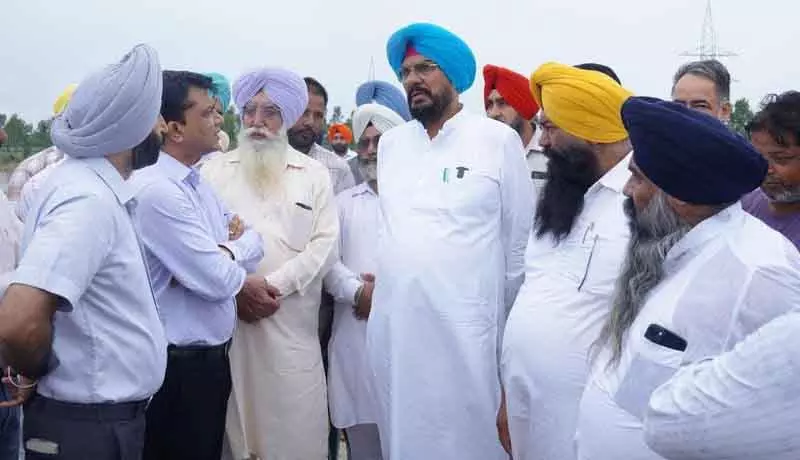 रावी में पानी वापस भेज रहा पाक: Dhaliwal रावी में पानी वापस भेज रहा पाक: Dhaliwal