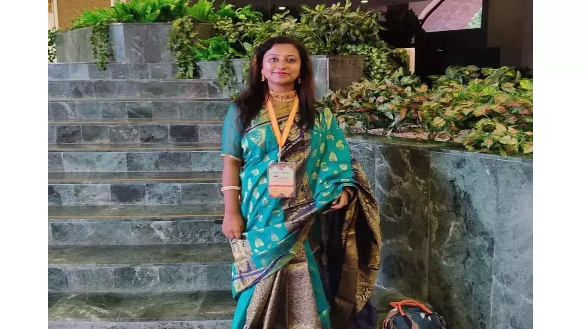 Tripura की शिक्षिका बिदिशा मजूमदार को राष्ट्रीय शिक्षक पुरस्कार 2025 के लिए चुना गया Tripura की शिक्षिका बिदिशा मजूमदार को राष्ट्रीय शिक्षक पुरस्कार 2025 के लिए चुना गया